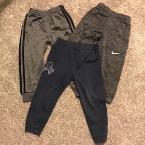 4T athletic pants, like new - bundle for $30